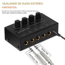 PowerPlay KZM HA400 - Amplificador de Fones Profissional Estéreo