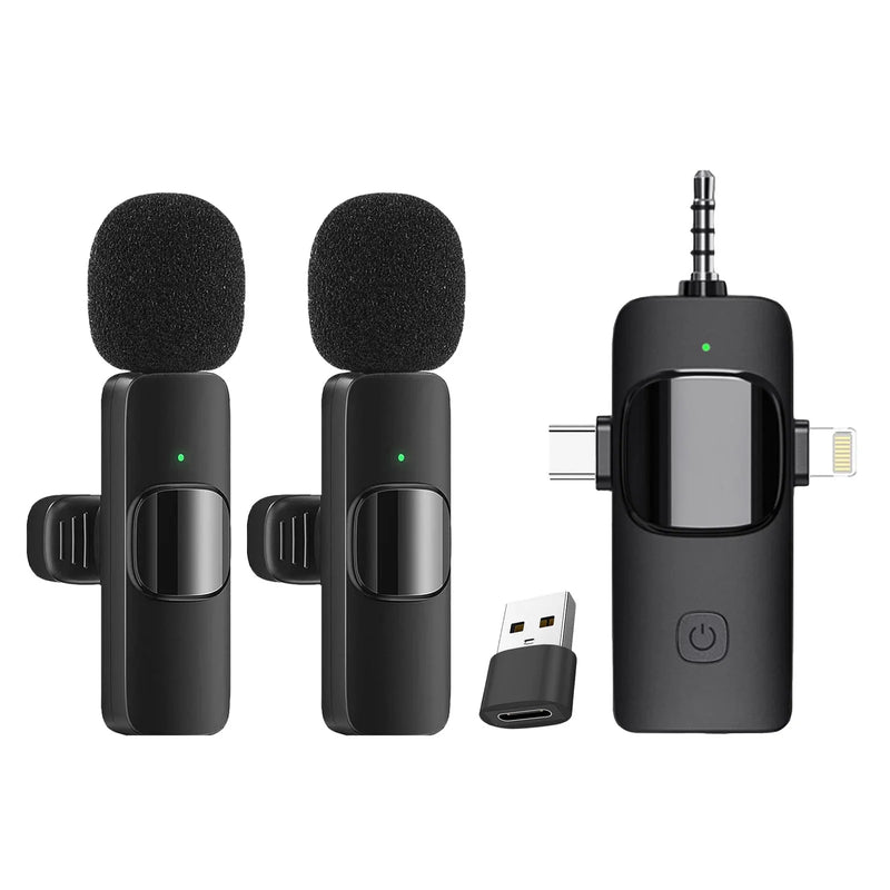 Microfone de lapela sem fio KZM-LP100