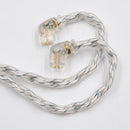 Cabo KZ 8 Núcleos Banhado a Prata