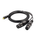 Cabo Split Xlr Fêmea para P2 Estéreo M-Vave
