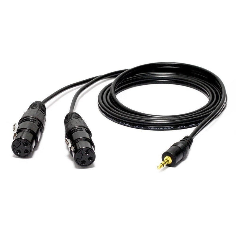 Cabo Split Xlr Fêmea para P2 Estéreo M-Vave