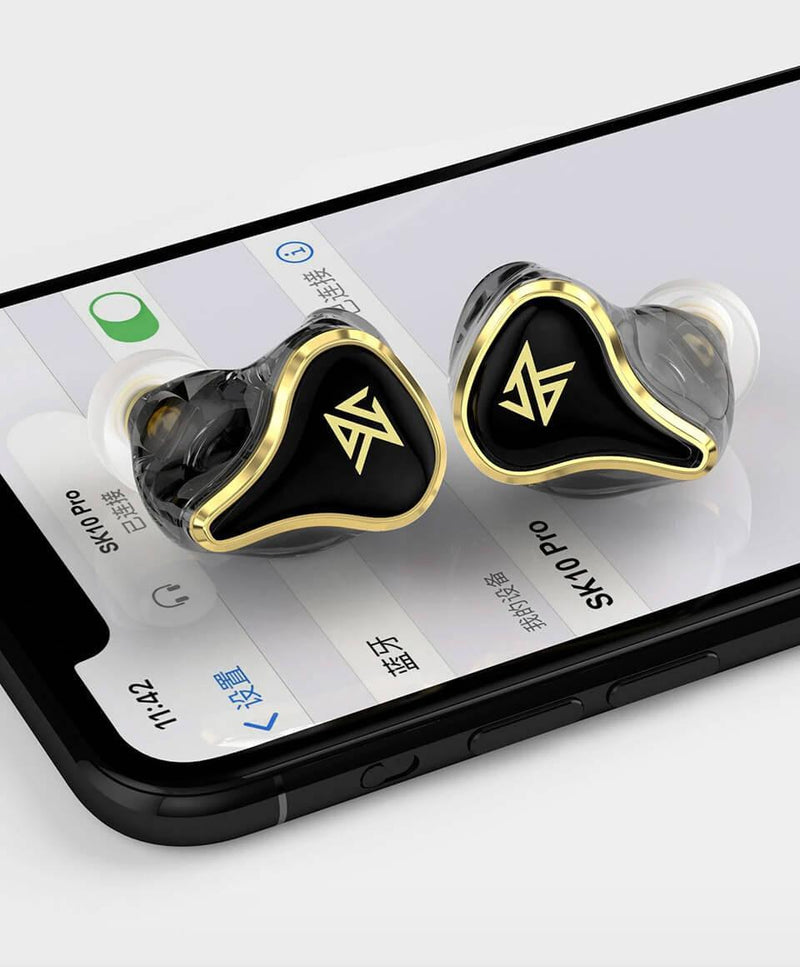 Fone de ouvido Bluetooth KZ SK10 PRO