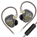 Fone de ouvido in-ear dual-driver KZ Merga