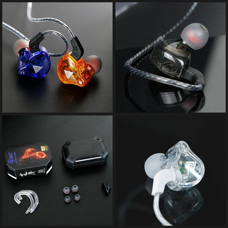 Fone de Ouvido In-Ear QKZ AK6 + Case Brinde