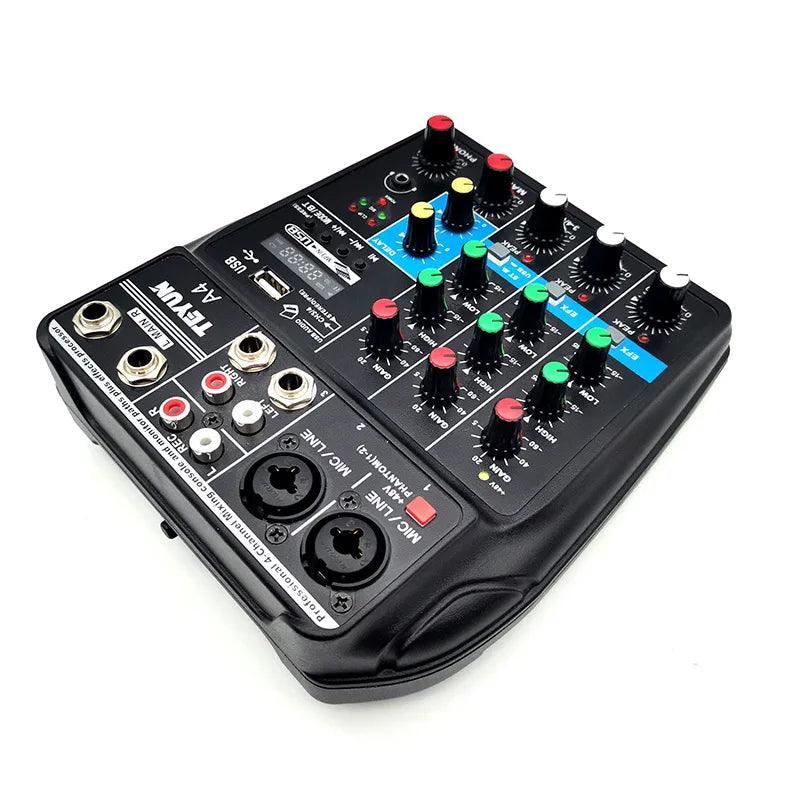 Interface de áudio TEYUN A4