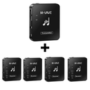 Monitor de palco sem fio M-Vave WP10